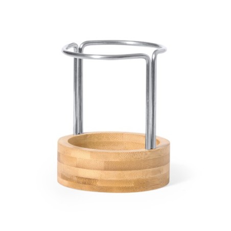 Porte-Crayons Éco-responsable et Chic Personnalisé pas cher Oswin Matières : bambou marquage laser ultra précis