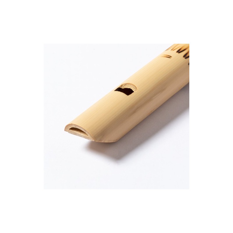 Flûte Éco-responsable Personnalisée en Bambou - Hamelin pas cher Matières : bambou impression haute définition
