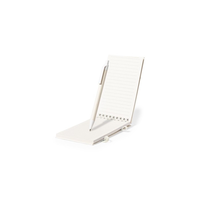 Cahier Éco-responsable Personnalisé - Support Minnak Matières : bambou goodies publicitaire événementiel