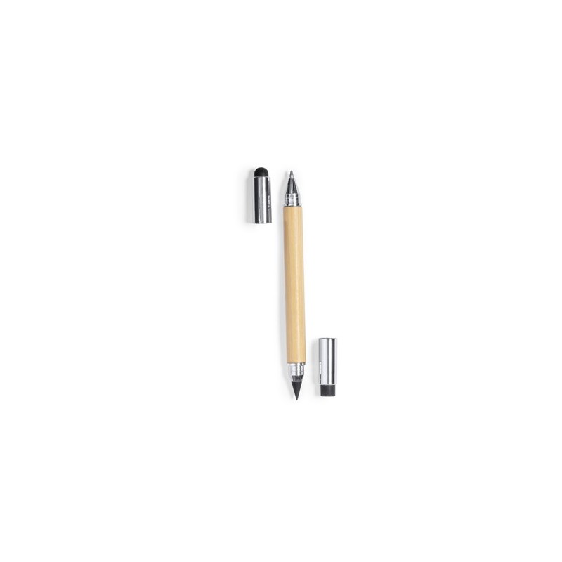 Stylo Éco-responsable Crayon Publicitaire Éternel Zack Matières : bambou objet promotionnel éco-responsable