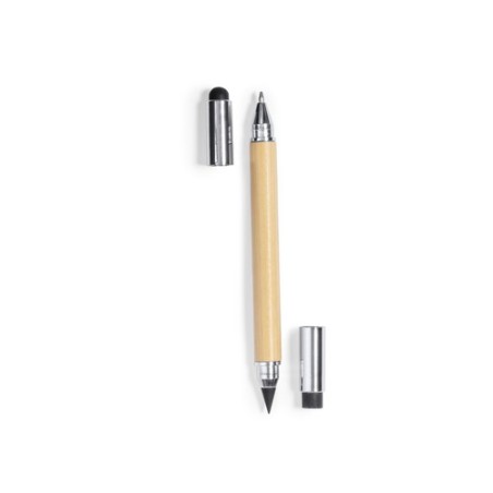 Stylo Éco-responsable Crayon Publicitaire Éternel Zack Matières : bambou objet promotionnel éco-responsable