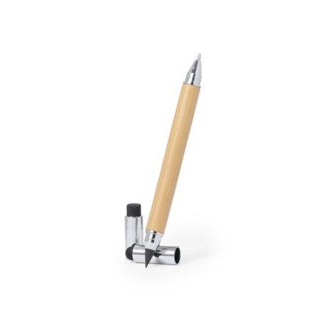 Stylo Éco-responsable Crayon Publicitaire Éternel Zack Matières : bambou personnalisation rapide en France