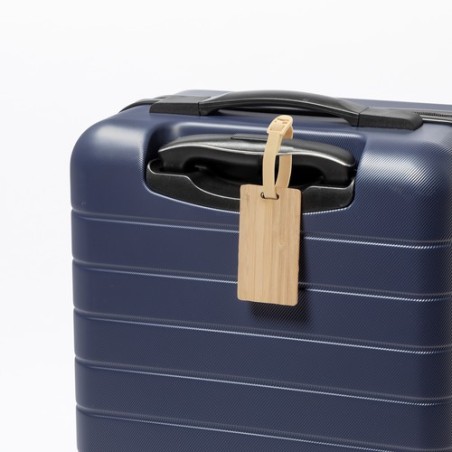 Identificateur de Valise Pratique Personnalisé pas cher - Elwes Matières : bambou marquage laser ultra précis