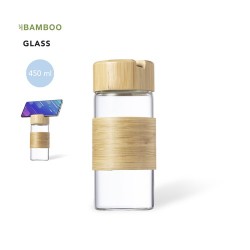 Gourde Éco-responsable Pratique Personnalisée pas cher - Nowsly Matières : bambou