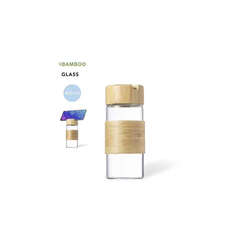 Gourde Éco-responsable Pratique Personnalisée pas cher - Nowsly Matières : bambou