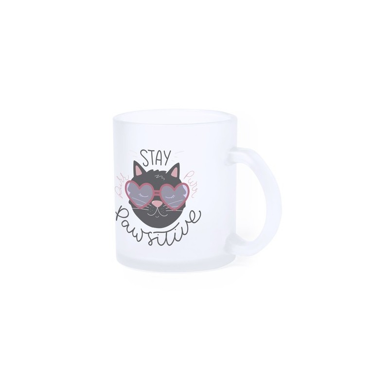 Tasse Personnalisée de Sublimation Amira Matières : verre goodies publicitaire événementiel