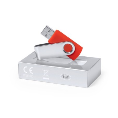 Clé USB Personnalisée 8GB Éco-responsable Idéale pour la Promotion Yeskal Couleurs : noir objet promo petit budget
