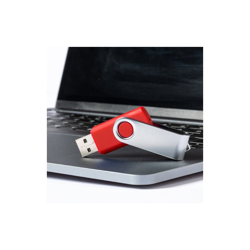 Clé USB Personnalisée 8GB Éco-responsable Idéale pour la Promotion Yeskal Couleurs : noir objet promotionnel éco-responsable