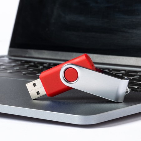 Clé USB Personnalisée 8GB Éco-responsable Idéale pour la Promotion Yeskal Couleurs : noir objet promotionnel éco-responsable