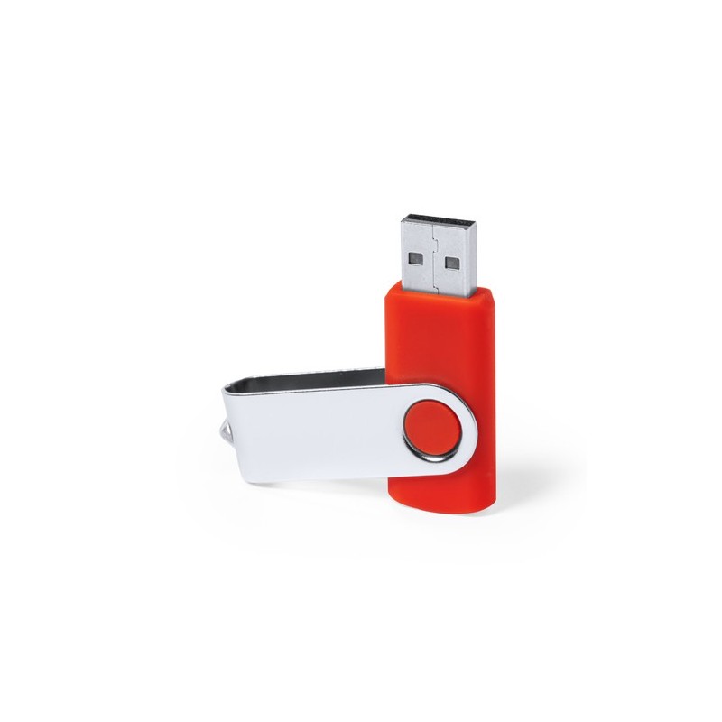 Clé USB Personnalisée 8GB Éco-responsable Idéale pour la Promotion Yeskal Couleurs : bleu marquage couleur éclatante