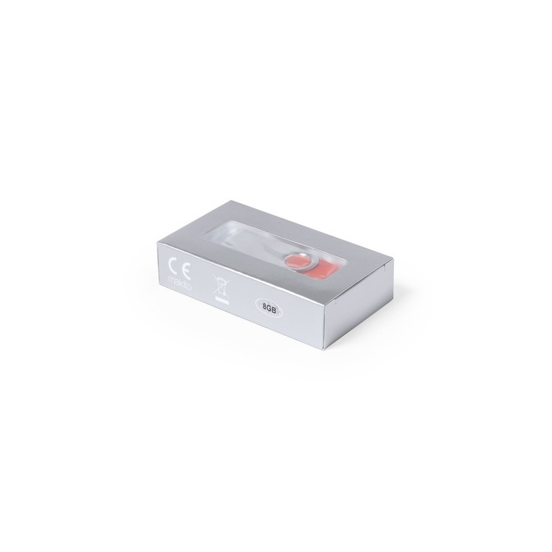 Clé USB Personnalisée 8GB Éco-responsable Idéale pour la Promotion Yeskal Couleurs : blanc personnalisable avec votre logo