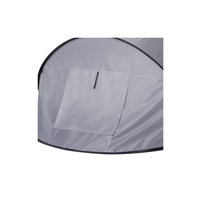 Tente Éco-responsable Automontable Pratique et Personnalisée Rebrax pas cher Matières : PET recyclé Couleurs : gris marquage las