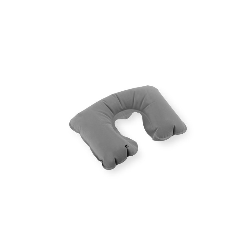 Coussin Gonflable Éco-responsable pour le Cou - Vildex Couleurs : gris Matières : polyester recyclé cadeau entreprise pas cher