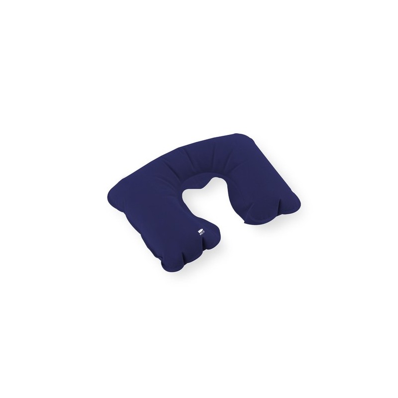 Coussin Gonflable Éco-responsable pour le Cou - Vildex Couleurs : gris Matières : polyester recyclé objet publicitaire robuste