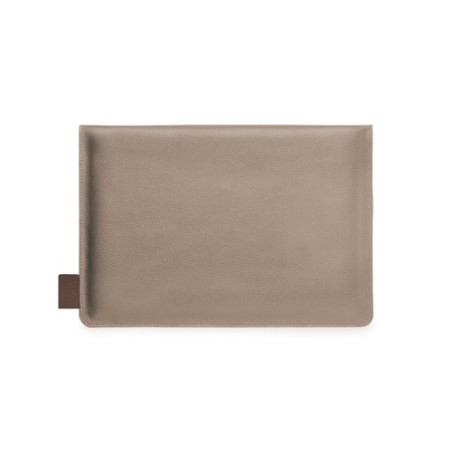 Housse Éco-responsable Personnalisée pour Ordinateur Portable - Kroll Matières : cuir recyclé Couleurs : bleu marine objet publi