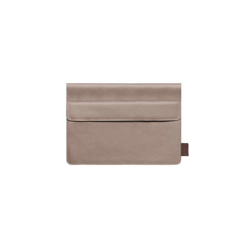 Housse Éco-responsable Personnalisée pour Ordinateur Portable - Kroll Matières : cuir recyclé Couleurs : bleu marine objet promo
