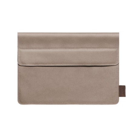 Housse Éco-responsable Personnalisée pour Ordinateur Portable - Kroll Matières : cuir recyclé Couleurs : marron personnalisable 