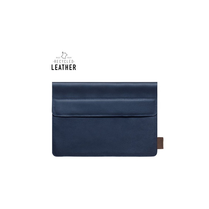 Housse Éco-responsable Personnalisée pour Ordinateur Portable - Kroll Matières : cuir recyclé Couleurs : marron cadeau entrepris