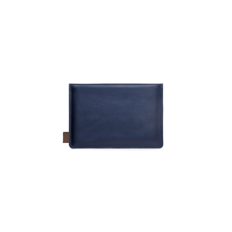 Housse Éco-responsable Personnalisée pour Ordinateur Portable - Kroll Matières : cuir recyclé Couleurs : marron impression logo 