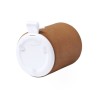 Haut-Parleur Éco-responsable Bluetooth Personnalisé - Sotep RCS Matières : cuir recyclé Couleurs : marron goodies publicitaire é