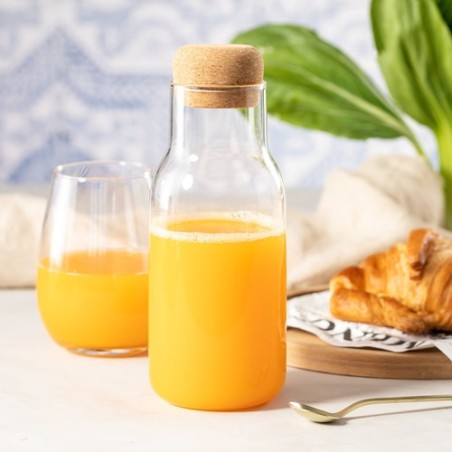 Bouteille en Verre Personnalisée Ricadel Matières : liège goodies publicitaire événementiel