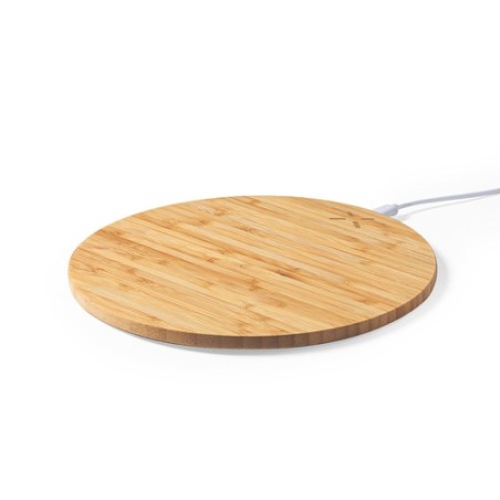 Tapis Souris Éco-responsable et Multifonction Bistol Chargeur Matières : bambou cadeau entreprise pas cher