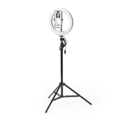 Trépied Lumineux Personnalisé pour Vidéo & Photo - Kristen Couleurs : noir goodies publicitaire événementiel