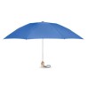 Parapluie pliable  190T en RPET de 23'' - LEEDS Matières : métal Couleurs : bleu royal personnalisable avec votre logo