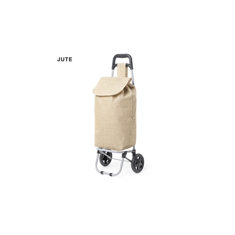 Caddie Course Pliant Éco-responsable et Personnalisé Benorax Matières : jute