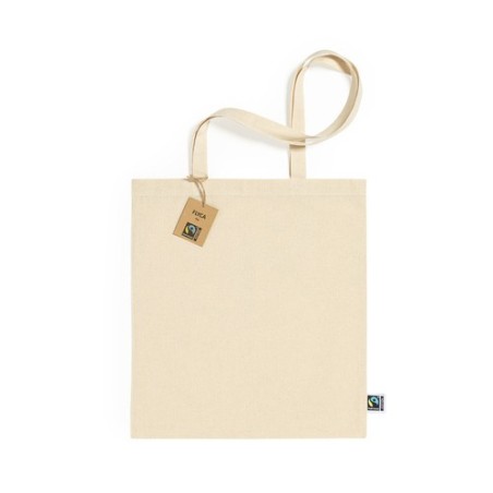 Sac Éthique Fairtrade - Flyca Matières : coton Couleurs : naturel cadeau entreprise pas cher