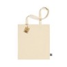 Sac Éthique Fairtrade - Flyca Matières : coton Couleurs : naturel cadeau entreprise pas cher