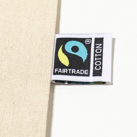 Sac Éthique Fairtrade - Flyca Matières : coton Couleurs : naturel goodies publicitaire événementiel