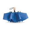 Parapluie pliable  190T en RPET de 23'' - LEEDS Matières : métal Couleurs : bleu royal impression haute définition