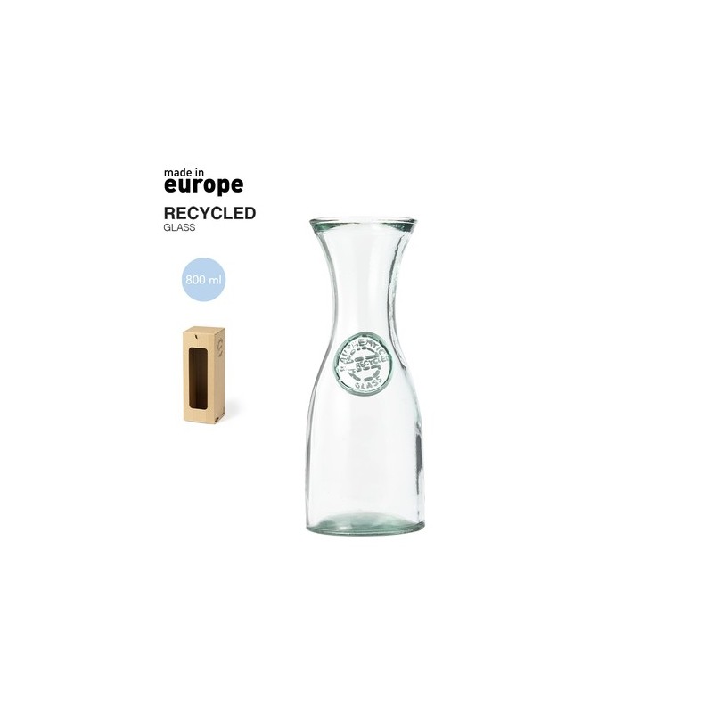 Bouteille Éco-responsable en Verre Recyclé Pratique Zaslet Matières : verre recyclé