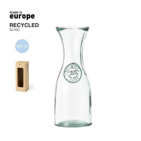 Bouteille Éco-responsable en Verre Recyclé Pratique Zaslet Matières : verre recyclé
