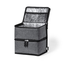 Glacière Isotherme Éco-responsable Personnalisée Pas Cher - Stacy Matières : PEVA Couleurs : gris impression haute définition