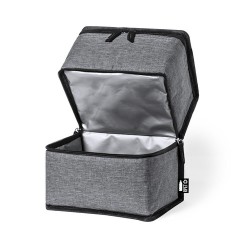 Glacière Isotherme Éco-responsable Personnalisée Pas Cher - Stacy Matières : PEVA Couleurs : gris marquage laser ultra précis