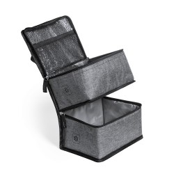 Glacière Isotherme Éco-responsable Personnalisée Pas Cher - Stacy Matières : PEVA Couleurs : gris objet promotionnel éco-respons