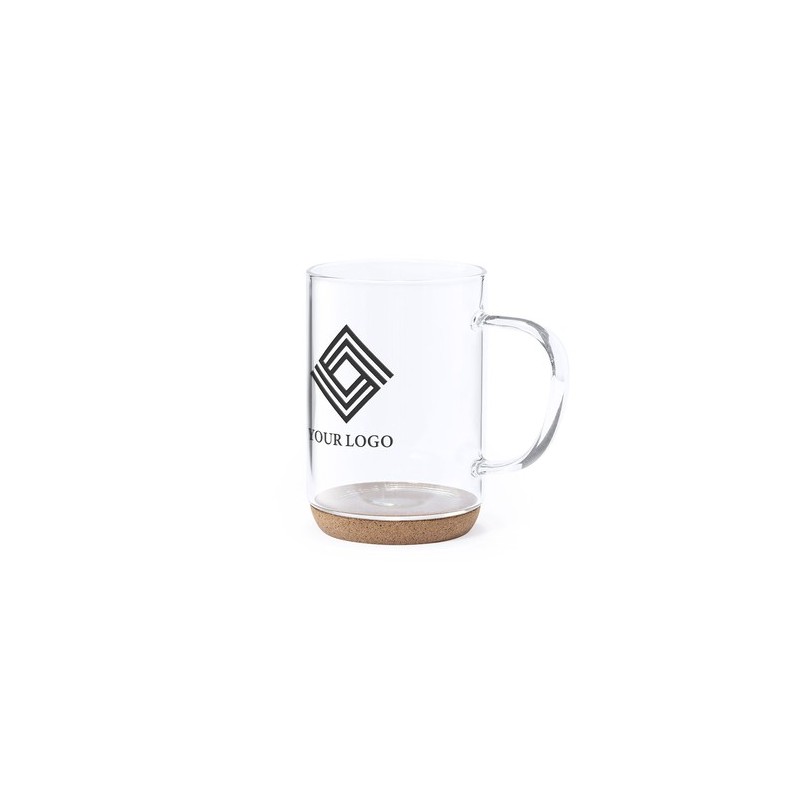 Mug Éco-responsable et Durable Personnalisé Hindras Matières : liège cadeau entreprise pas cher