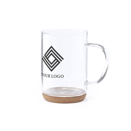 Mug Éco-responsable et Durable Personnalisé Hindras Matières : liège cadeau entreprise pas cher