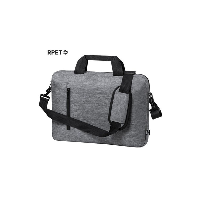 Porte-Documents Éco-responsable et Personnalisé pas cher - Pirok Couleurs : gris Matières : polyester recyclé personnalisable av