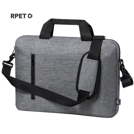 Porte-Documents Éco-responsable et Personnalisé pas cher - Pirok Couleurs : gris Matières : polyester recyclé personnalisable av