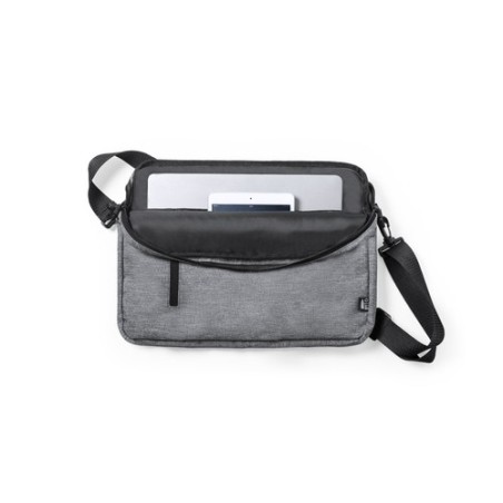 Porte-Documents Éco-responsable et Personnalisé pas cher - Pirok Couleurs : gris Matières : polyester recyclé impression haute d