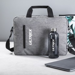 Porte-Documents Éco-responsable et Personnalisé pas cher - Pirok Couleurs : gris Matières : polyester recyclé livraison express 