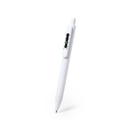 Stylo Antibactérien Personnalisé Confort Hygiène - Doret Couleurs : blanc cadeau entreprise pas cher