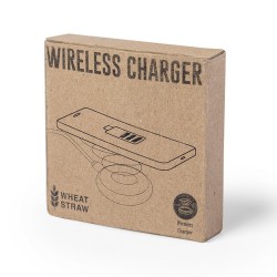Chargeur Éco-responsable Sans Fil Personnalisé 10W - Fiore Matières : ABS Couleurs : naturel livraison express 24h 48h
