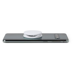 Support Publicitaire Éco-responsable pour Smartphone Hunabik Couleurs : blanc impression haute définition
