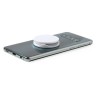 Support Publicitaire Éco-responsable pour Smartphone Hunabik Couleurs : blanc marquage laser ultra précis