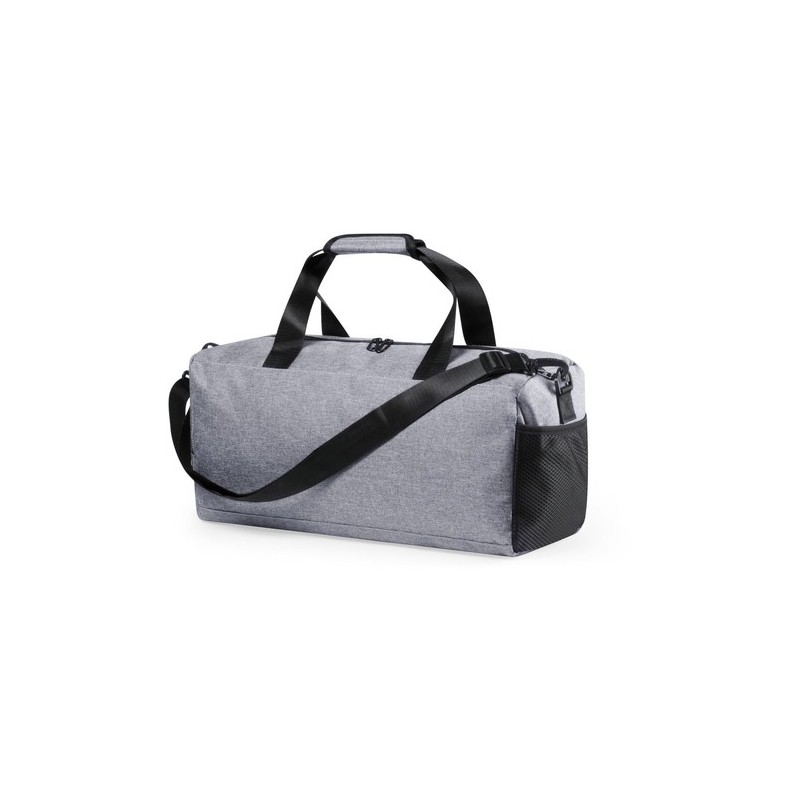 Sac de Sport et de Voyage Personnalisable Éco-responsable Lutux Matières : polyester Couleurs : gris