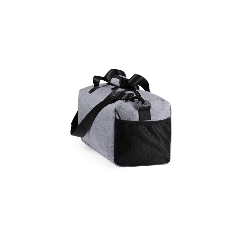 Sac de Sport et de Voyage Personnalisable Éco-responsable Lutux Matières : polyester Couleurs : gris cadeau entreprise pas cher